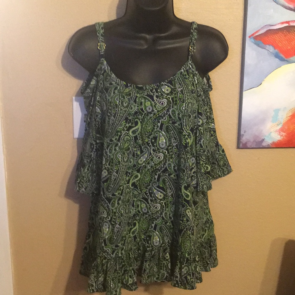 Cold shoulder Micheal Kors top